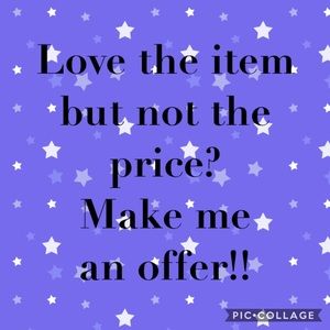 Make me an offer